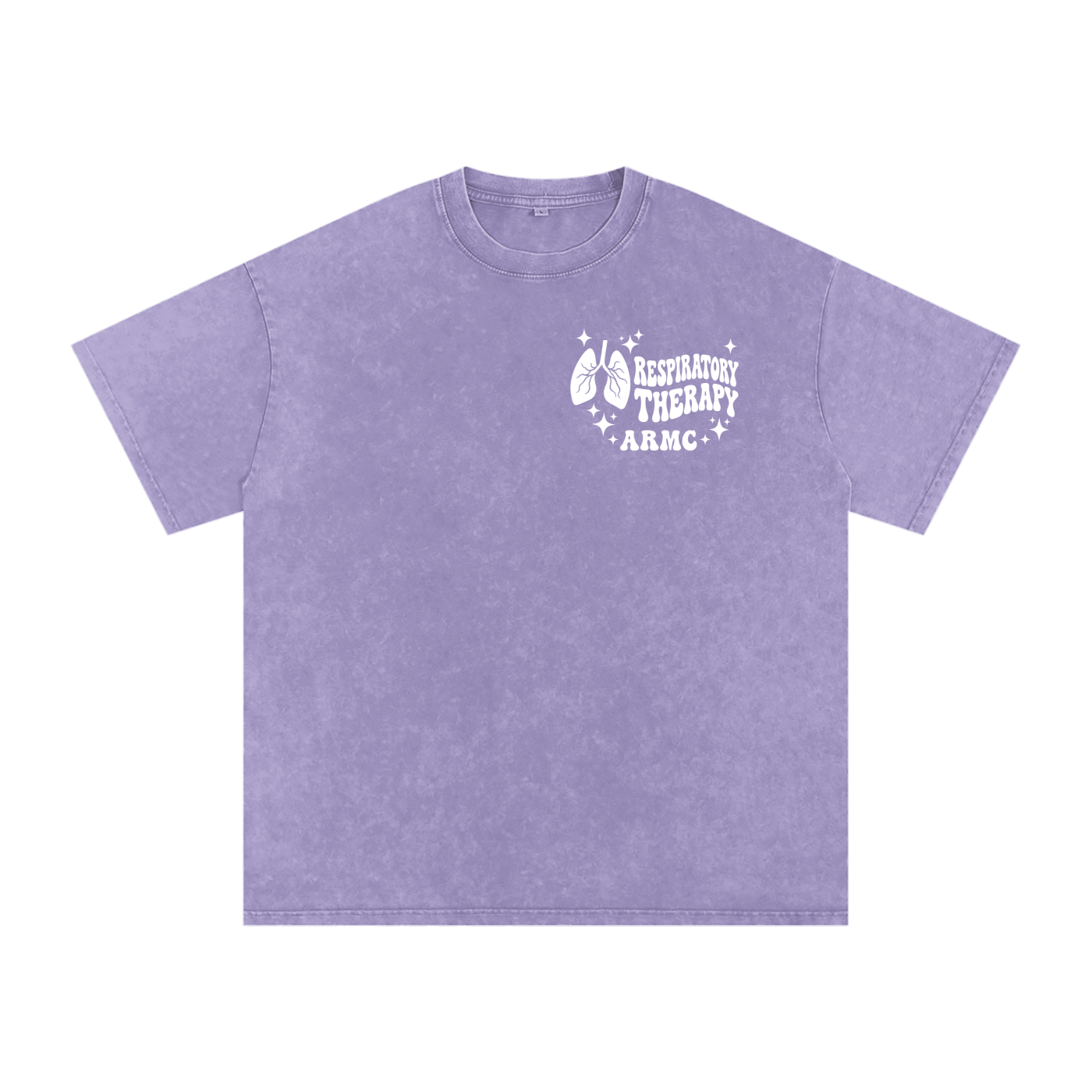 Respiratory Therapy- adult unisex Snow Washed Oversized Cotton T-Shirt