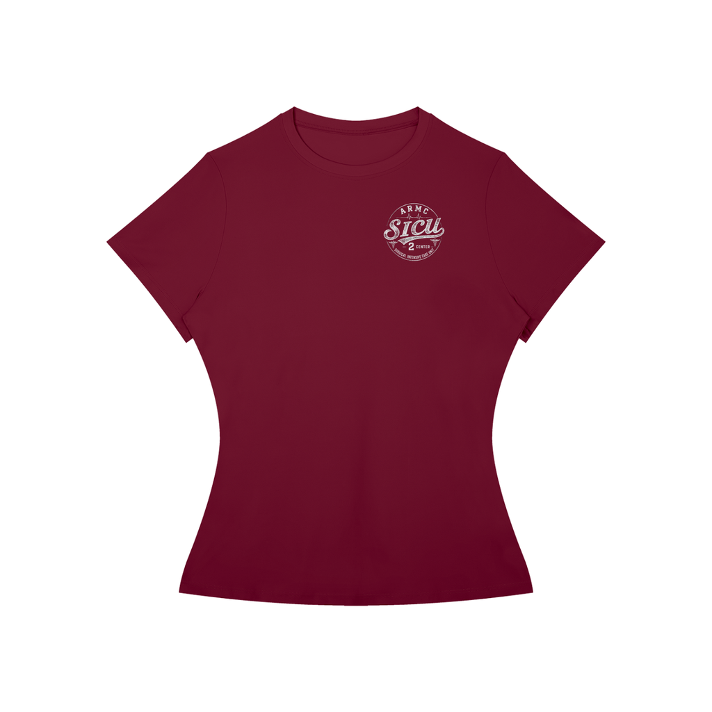 2 Center- Women’s Slim Fit Performance T-Shirt