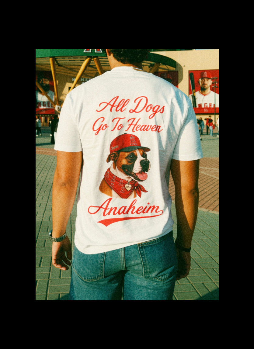 All Dogs Go To Heaven - adult unisex seamless tee