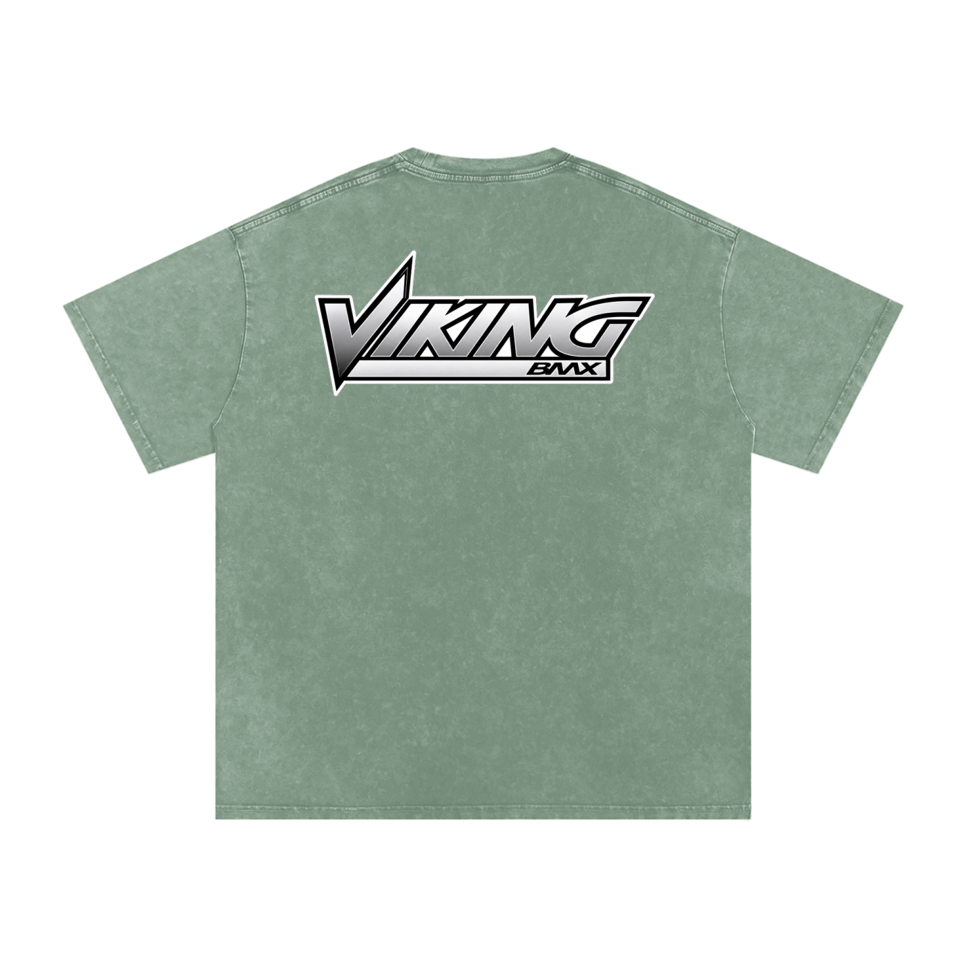 VIKING BMX- adult unisex Snow Washed Oversized Cotton T-Shirt