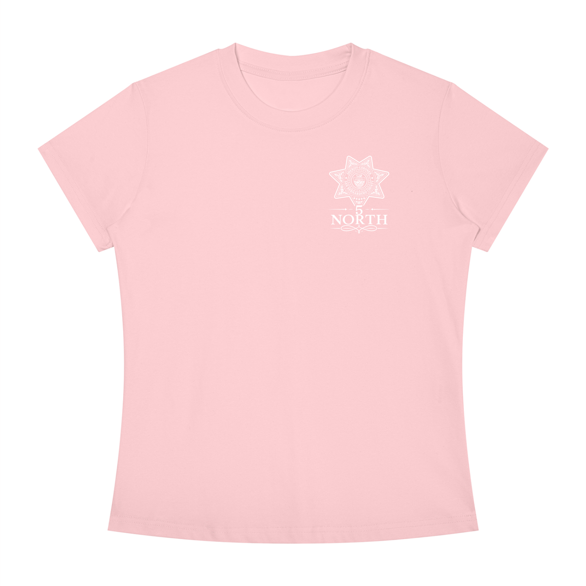 5 North- Women's Slim Fit Crewneck T-Shirt