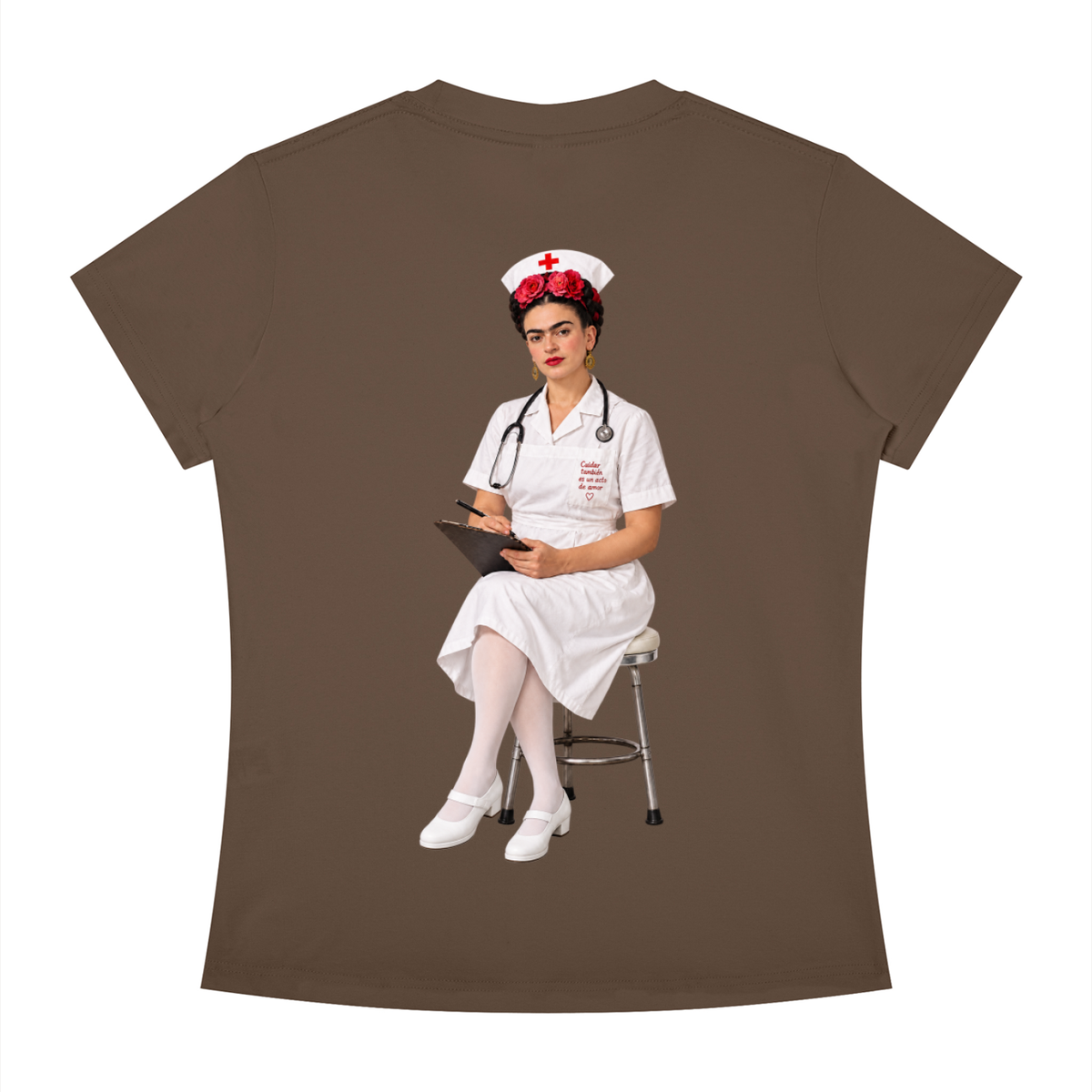 Cynthia custom- Women's Slim Fit Crewneck T-Shirt