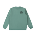 6 North Black Lettering -Essential Heavyweight Crewneck  Sweatshirt