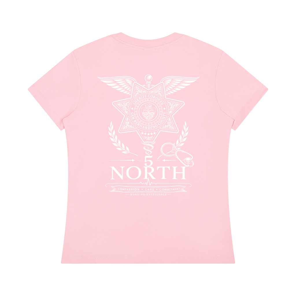 5 North- Women's Regular Fit Crewneck T-Shirt