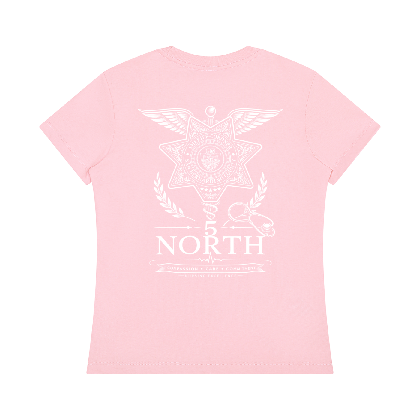 5 North- Women's Regular Fit Crewneck T-Shirt