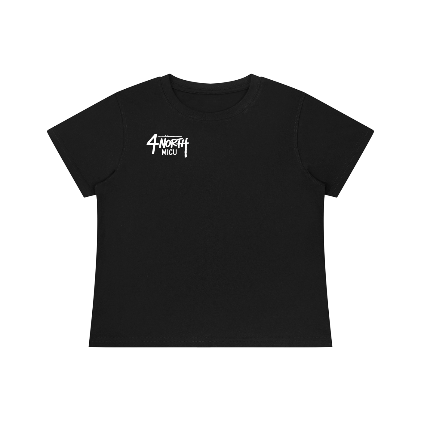 4 North White lettering- Women's Quick-Dry Baby T-Shirt
