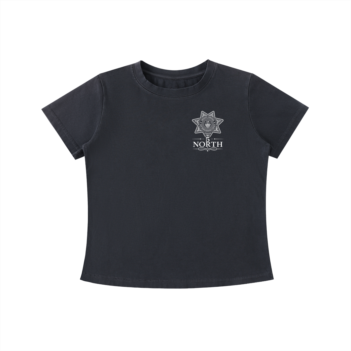 5 North- women’s Vintage Wash Slim Fit T-shirt