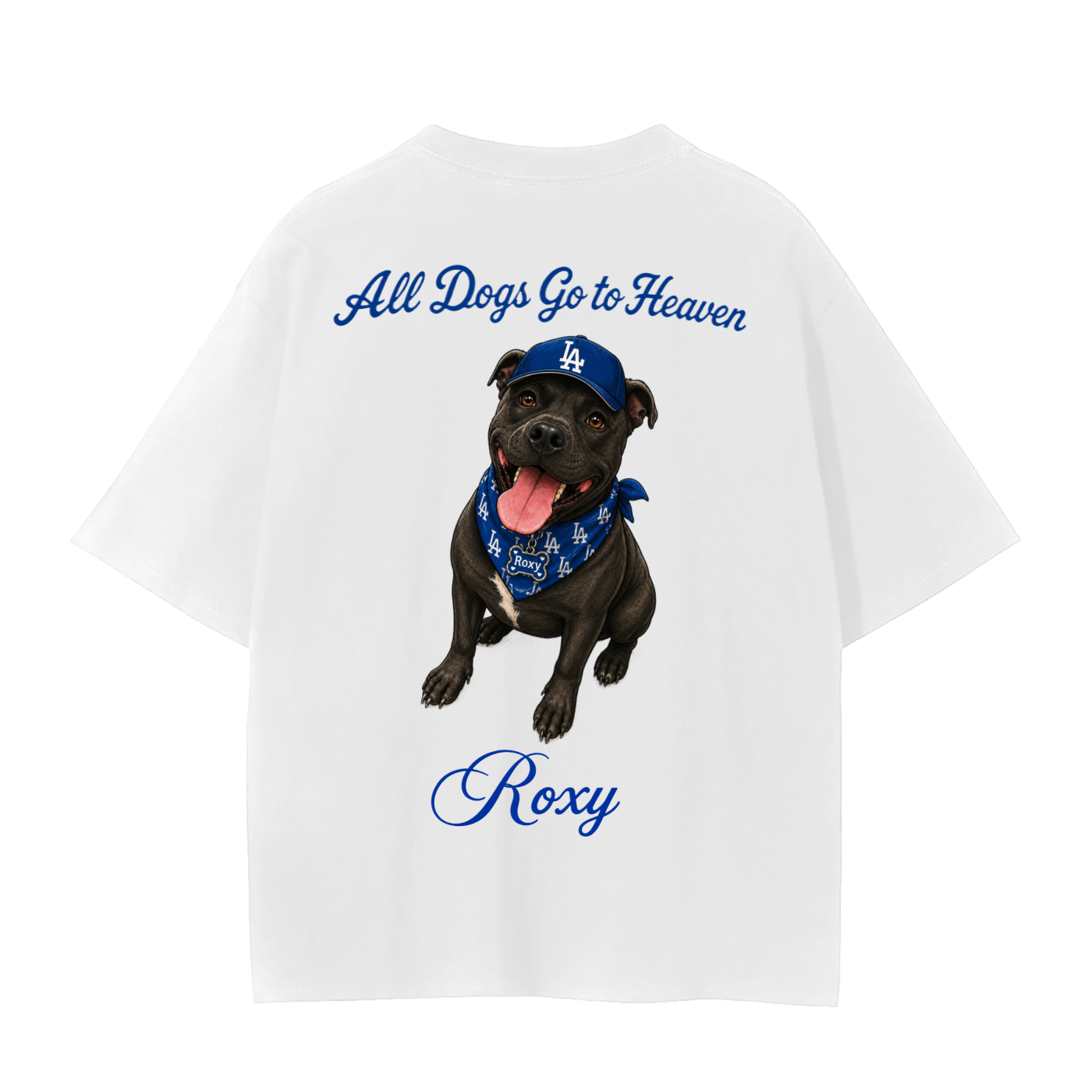“Roxy Mamas dodgers”- adult unisex Seamless T-Shirt