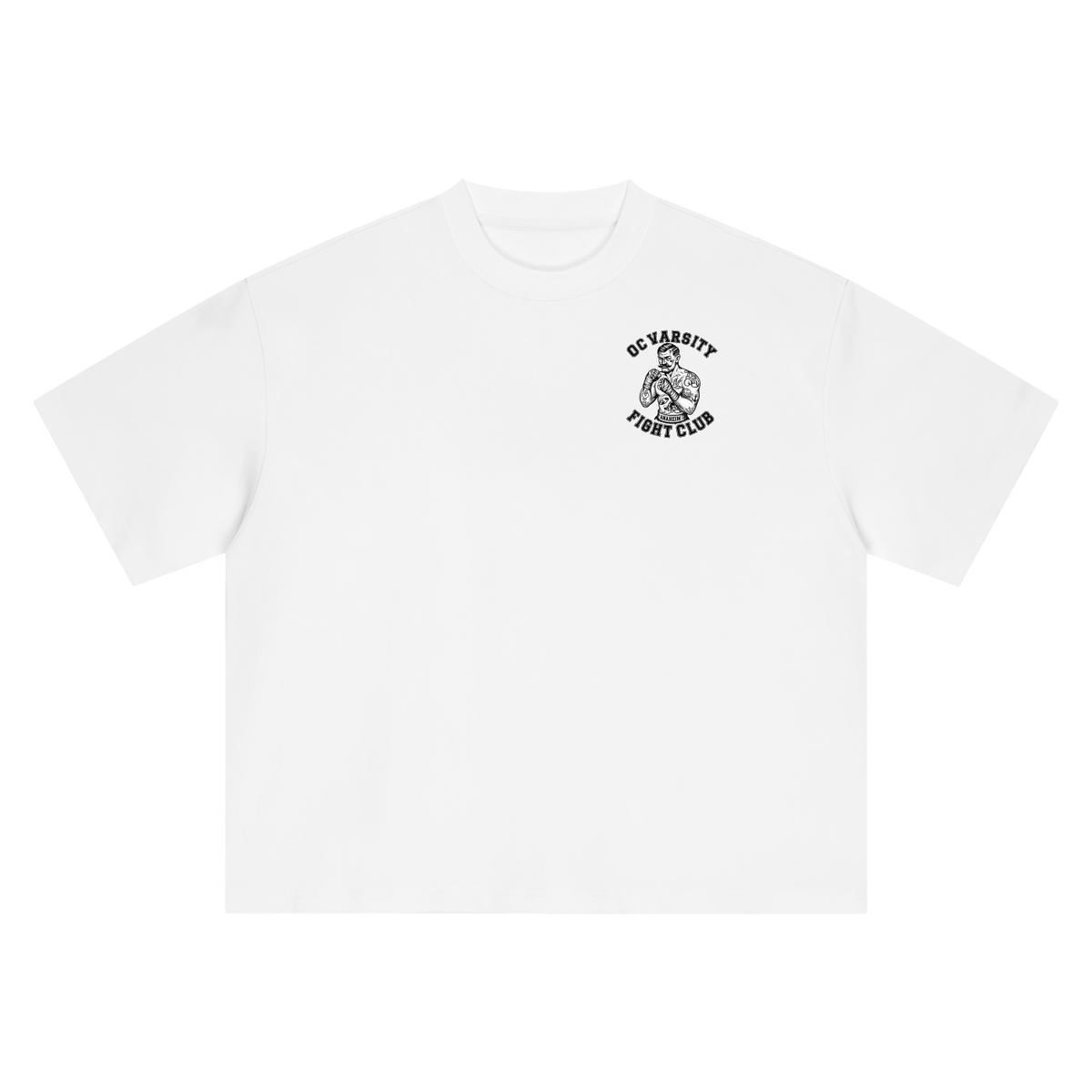 OC Varsity Fight Club- unisex Boxy Oversized T-Shirt
