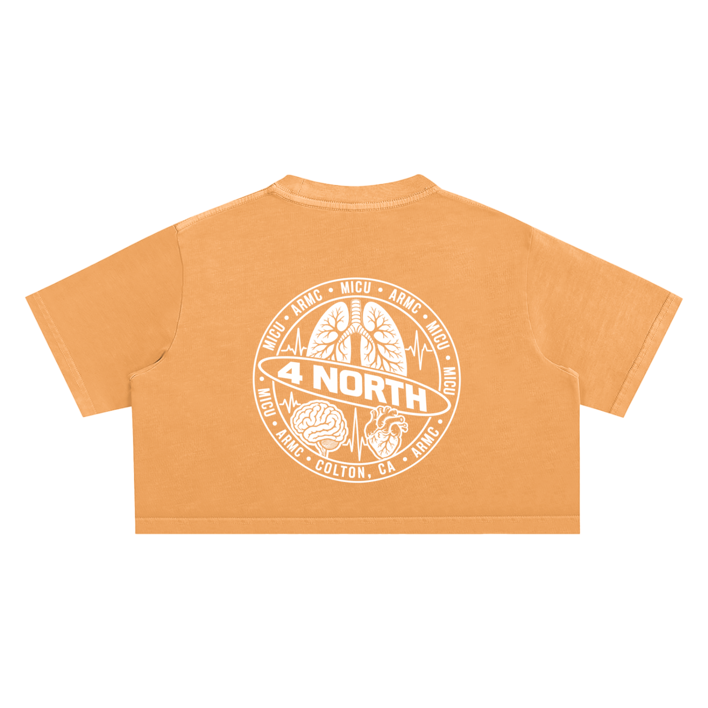 4 North- women’s Snow Washed Crop Top