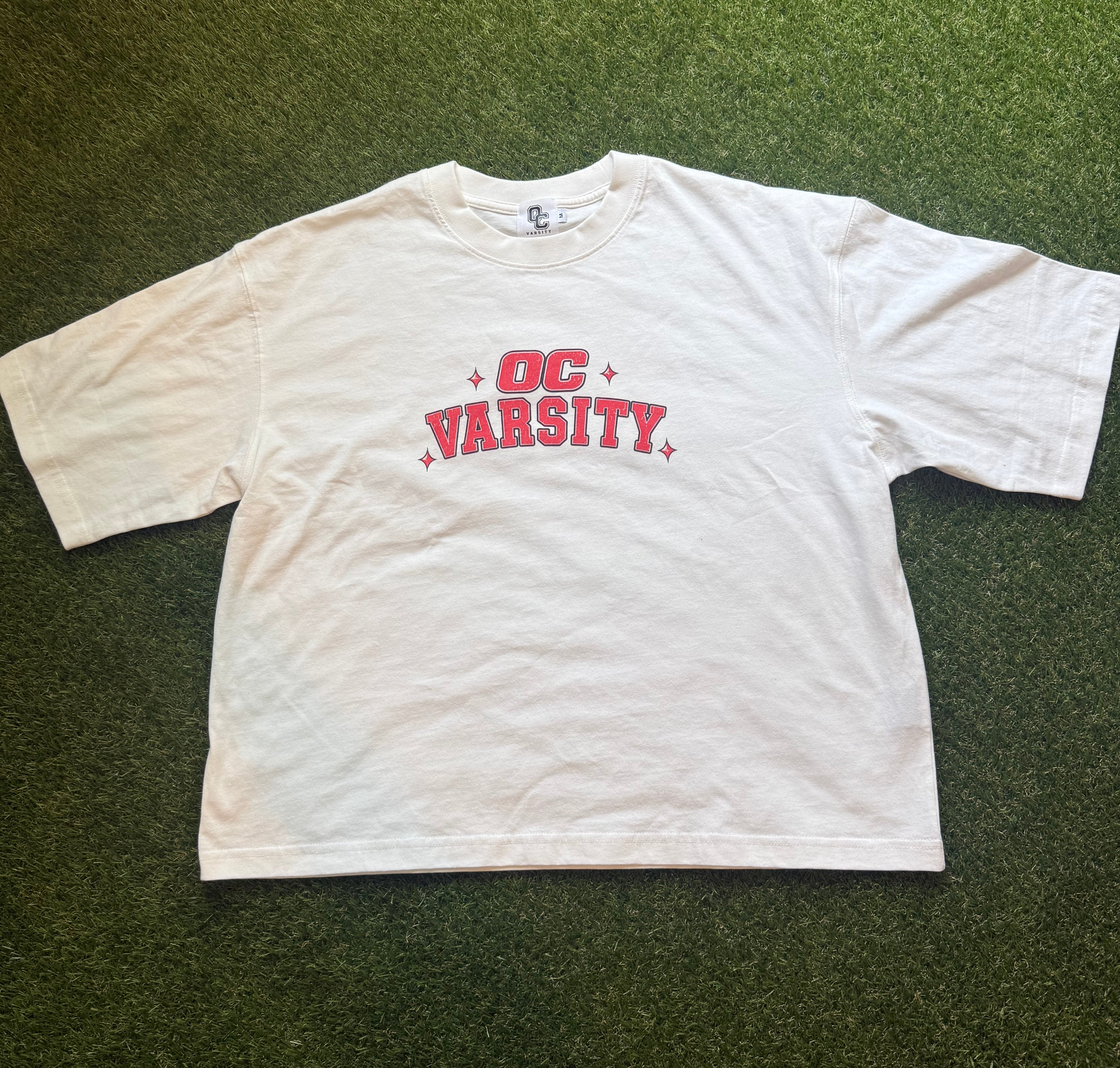 U need Jesus OC Varsity- adult unisex Mineral Wash Boxy Cotton T-Shirt