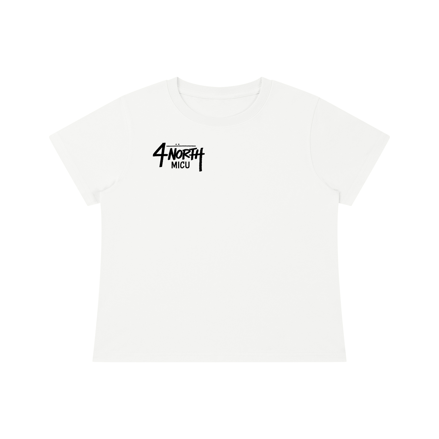 4 North black lettering- Women's Quick-Dry Baby T-Shirt