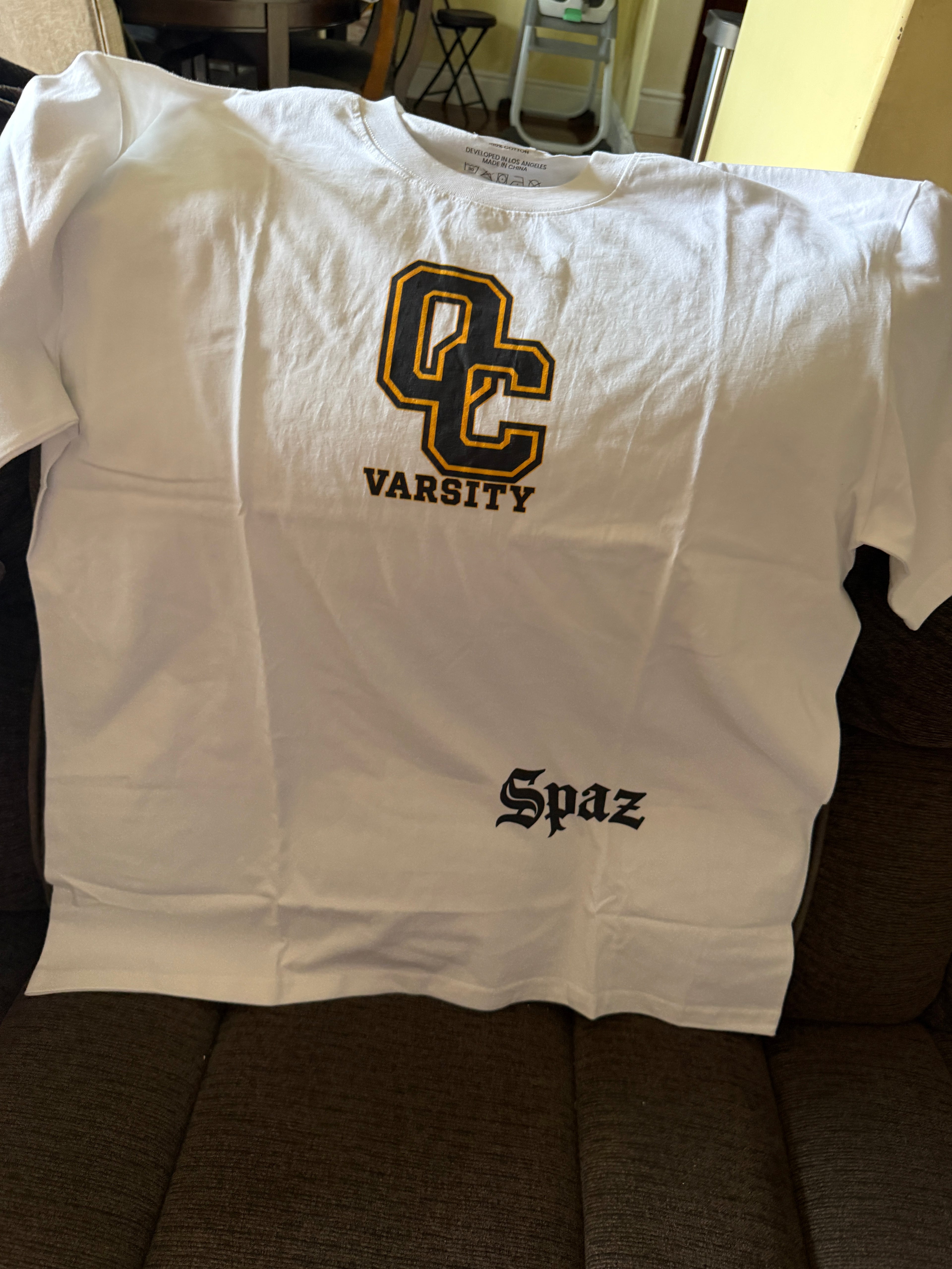 Custom Spaz - adult unisex Seamless T-Shirt