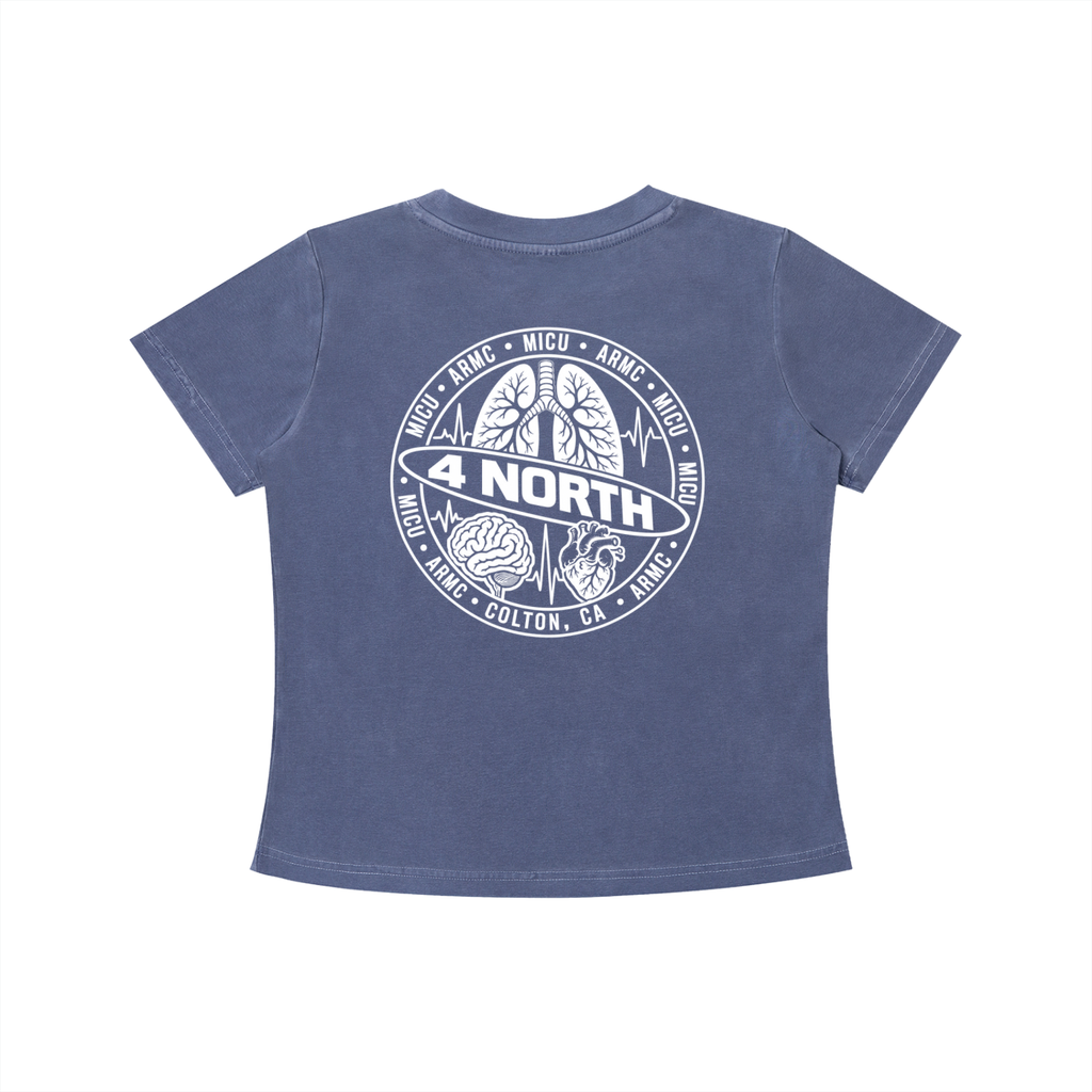 4 North- Vintage Wash Slim Fit T-shirt