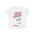 custom americas favorite-  adult womens Vintage Wash Slim Fit T-shirt