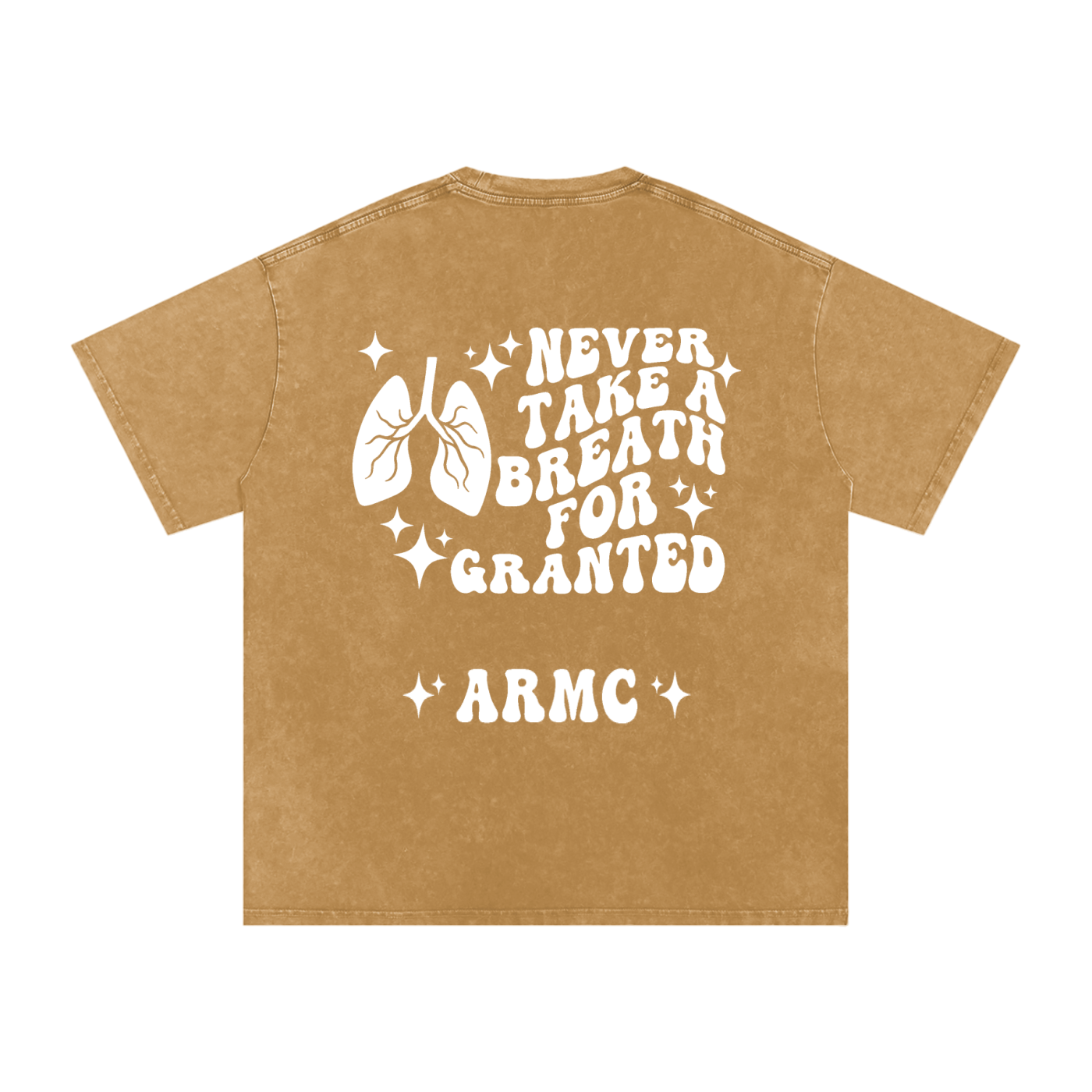 Respiratory Therapy- adult unisex Snow Washed Oversized Cotton T-Shirt