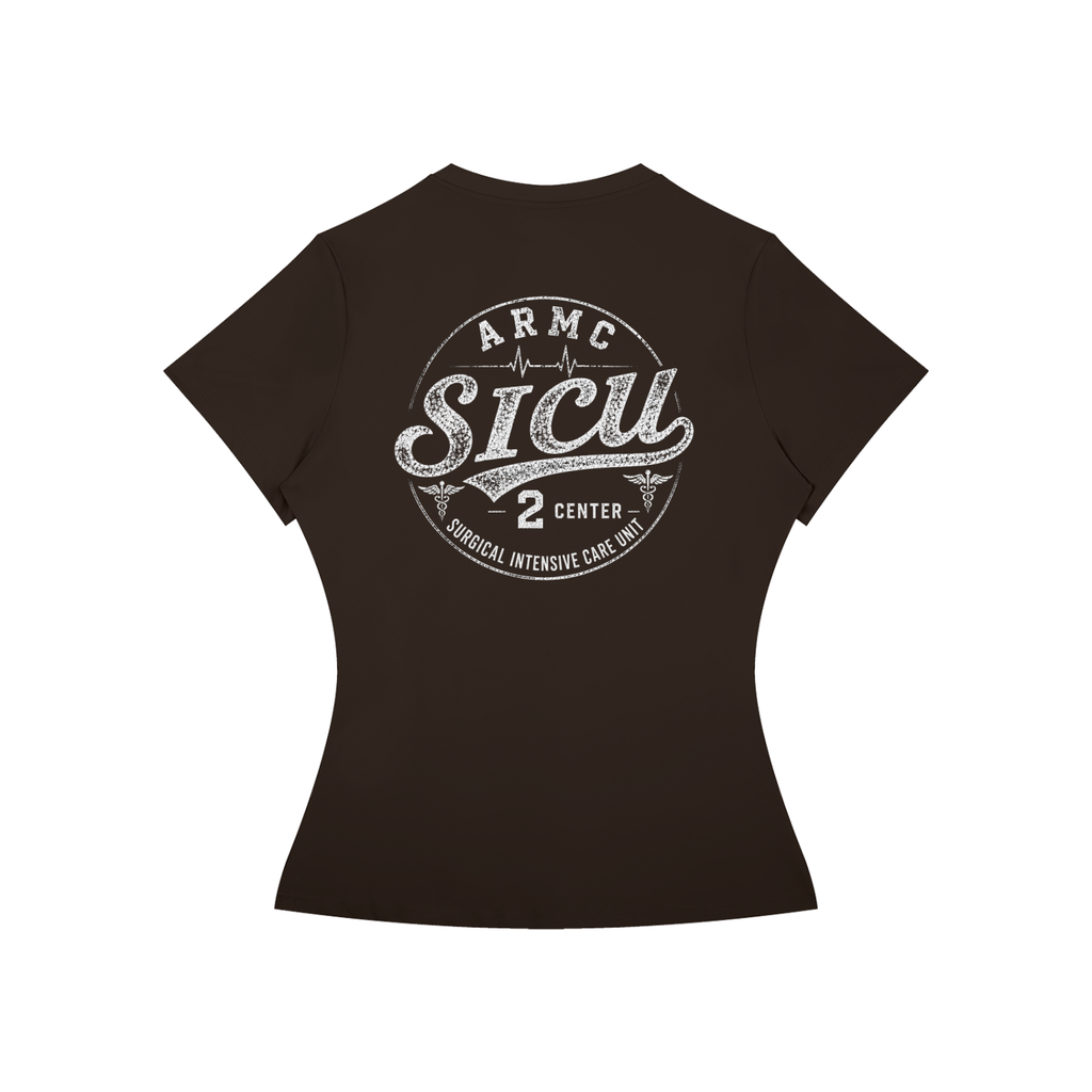 2 Center- Women’s Slim Fit Performance T-Shirt