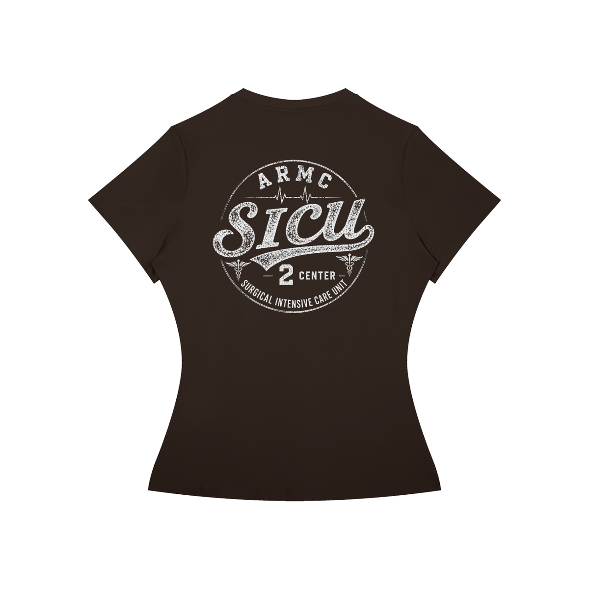 2 Center- Women’s Slim Fit Performance T-Shirt