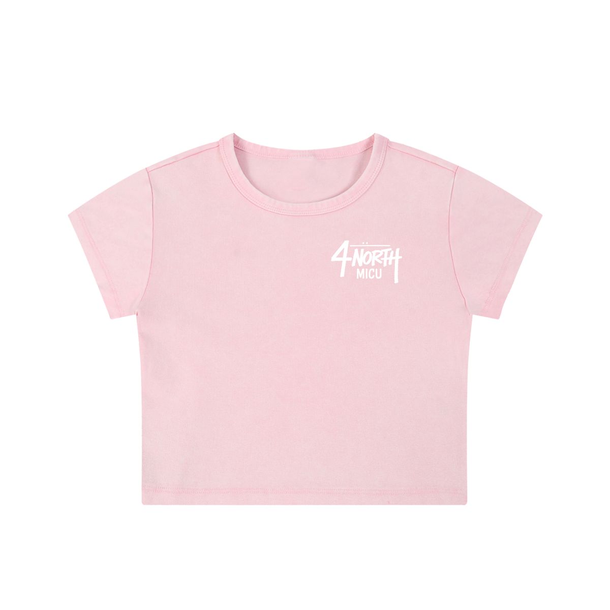 4 North- woman’s Snow Washed Crop Top