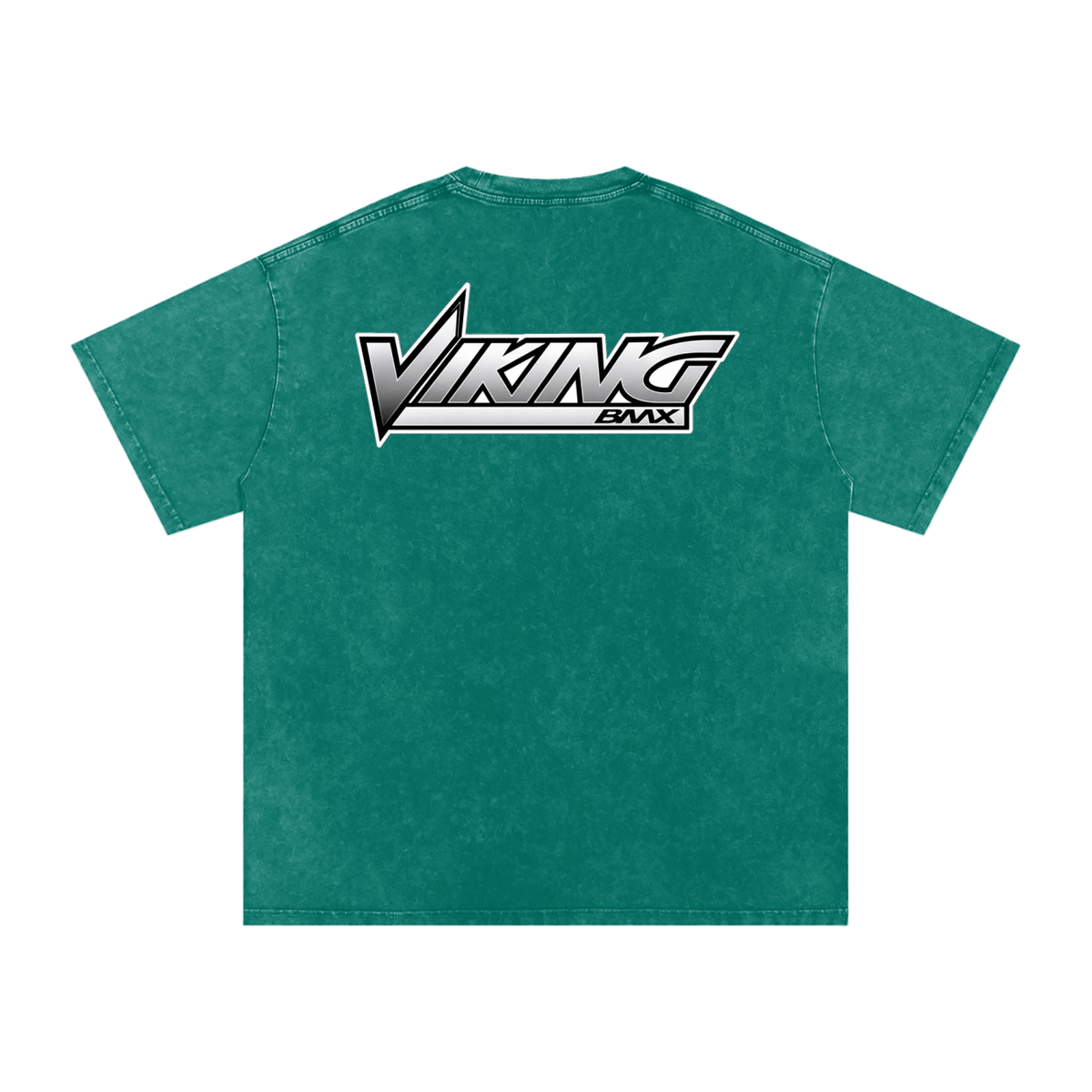 VIKING BMX- adult unisex Snow Washed Oversized Cotton T-Shirt