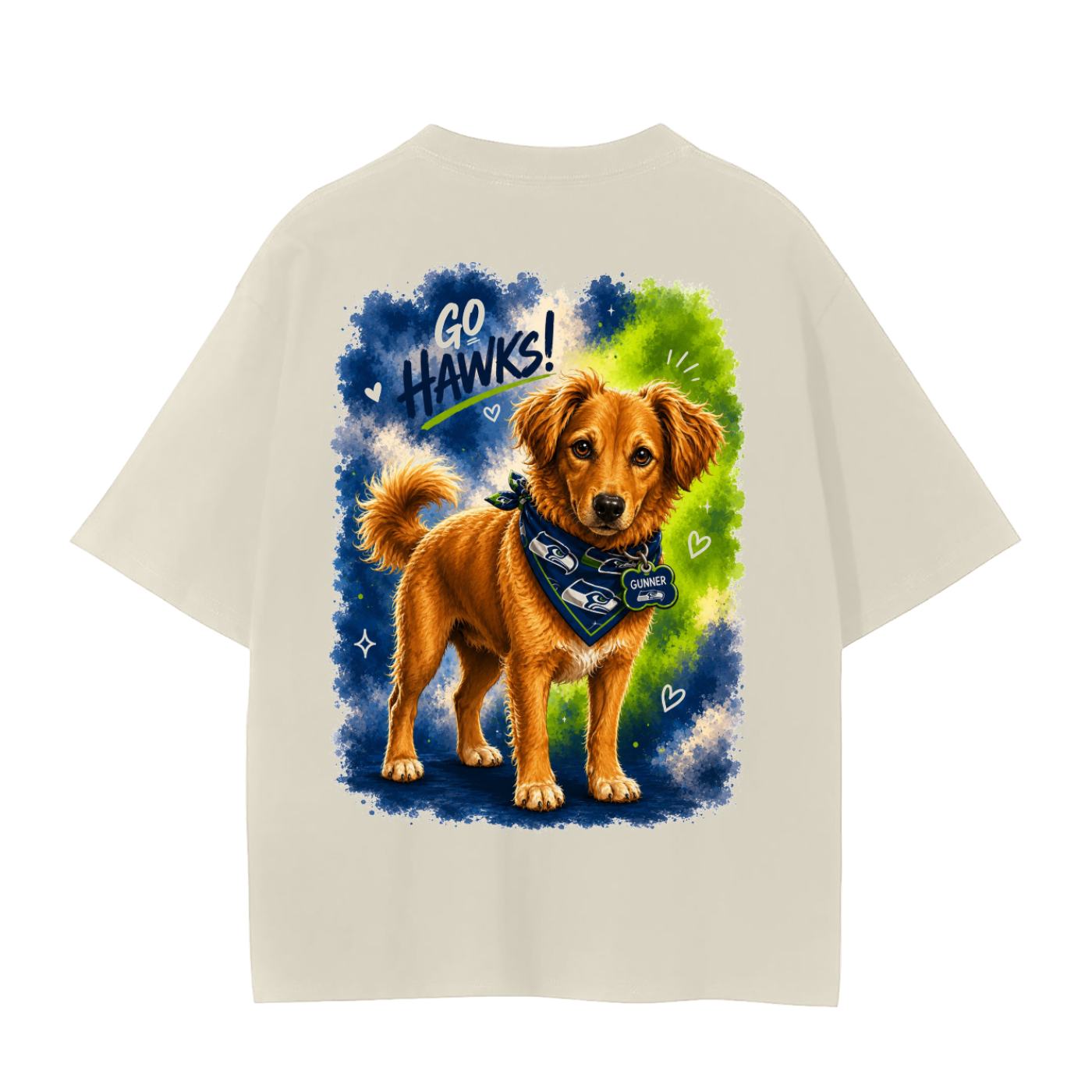 Seahawks Gunner- adult unisex Seamless T-Shirt