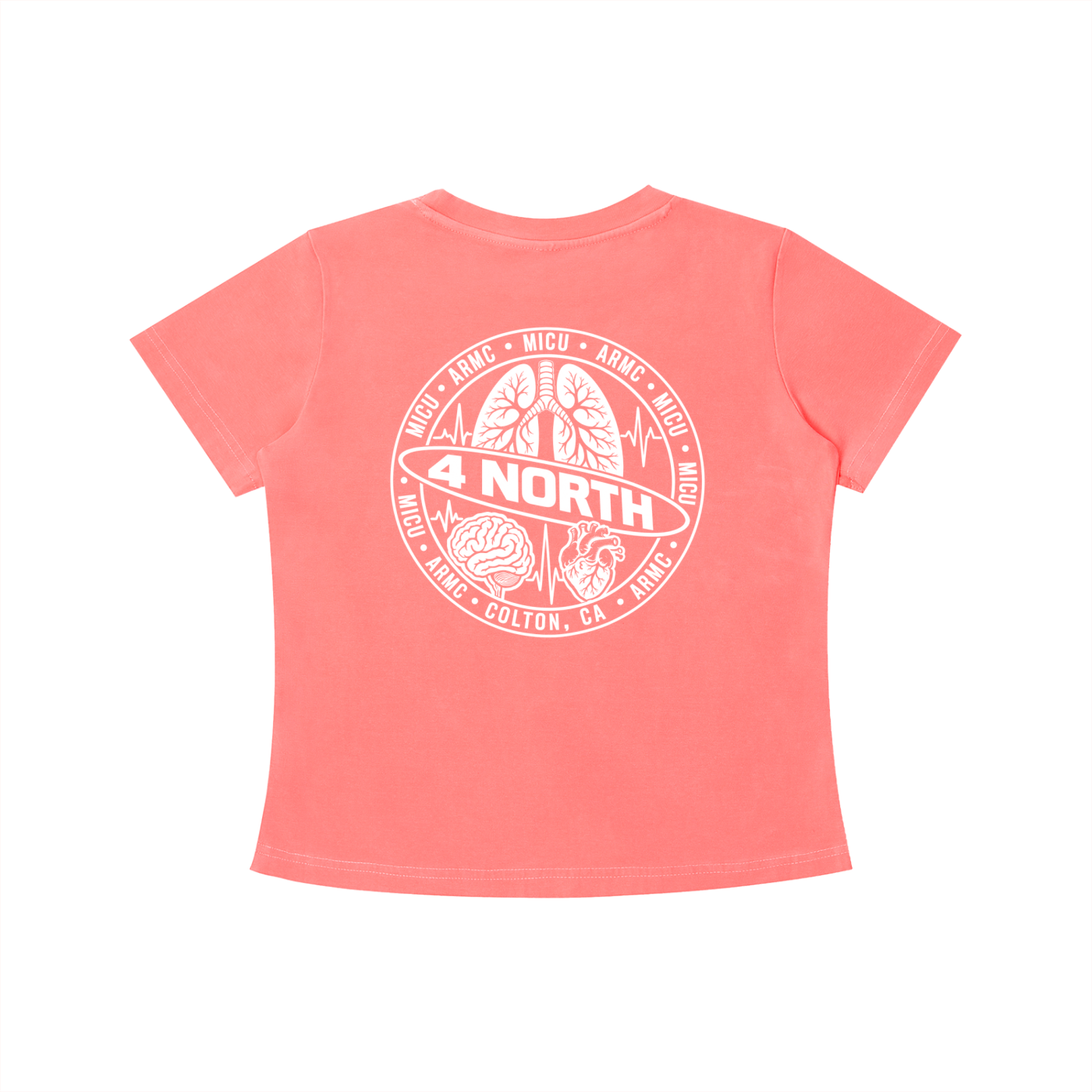 4 North- Vintage Wash Slim Fit T-shirt