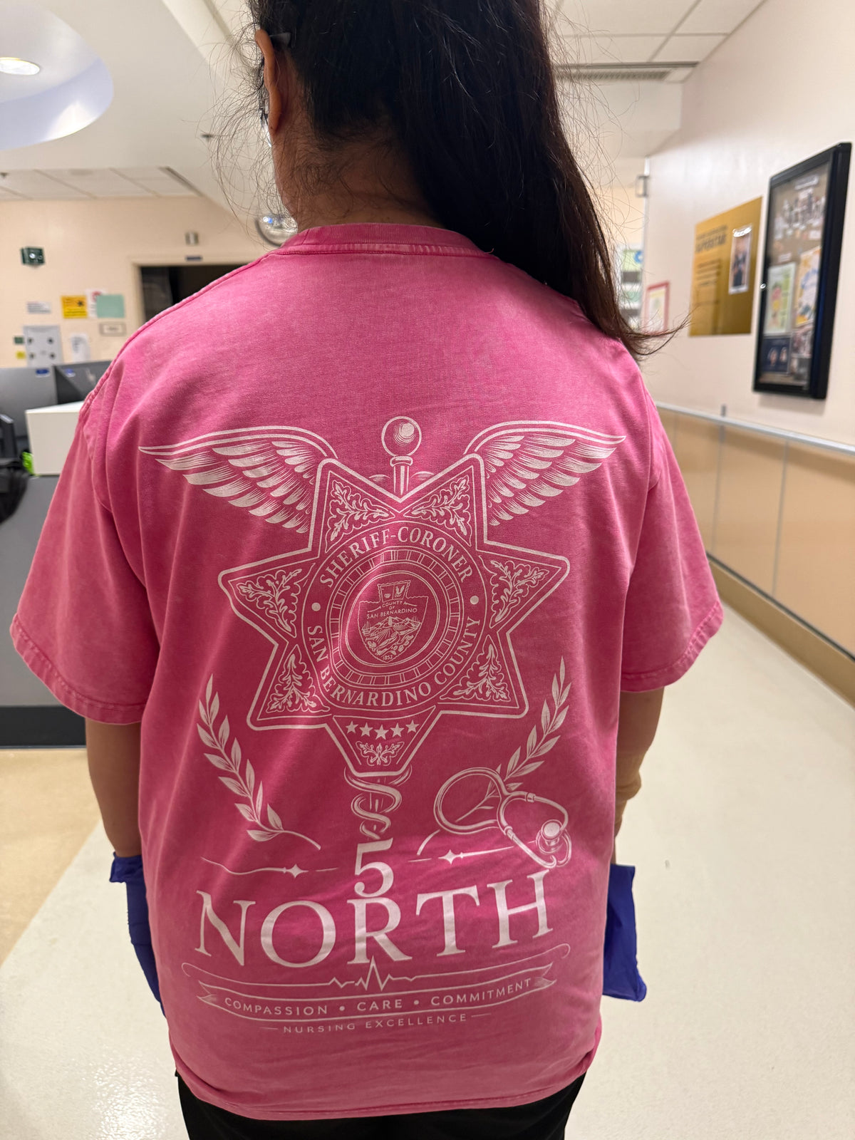 5 North- Snow Washed Oversized Cotton T-Shirt
