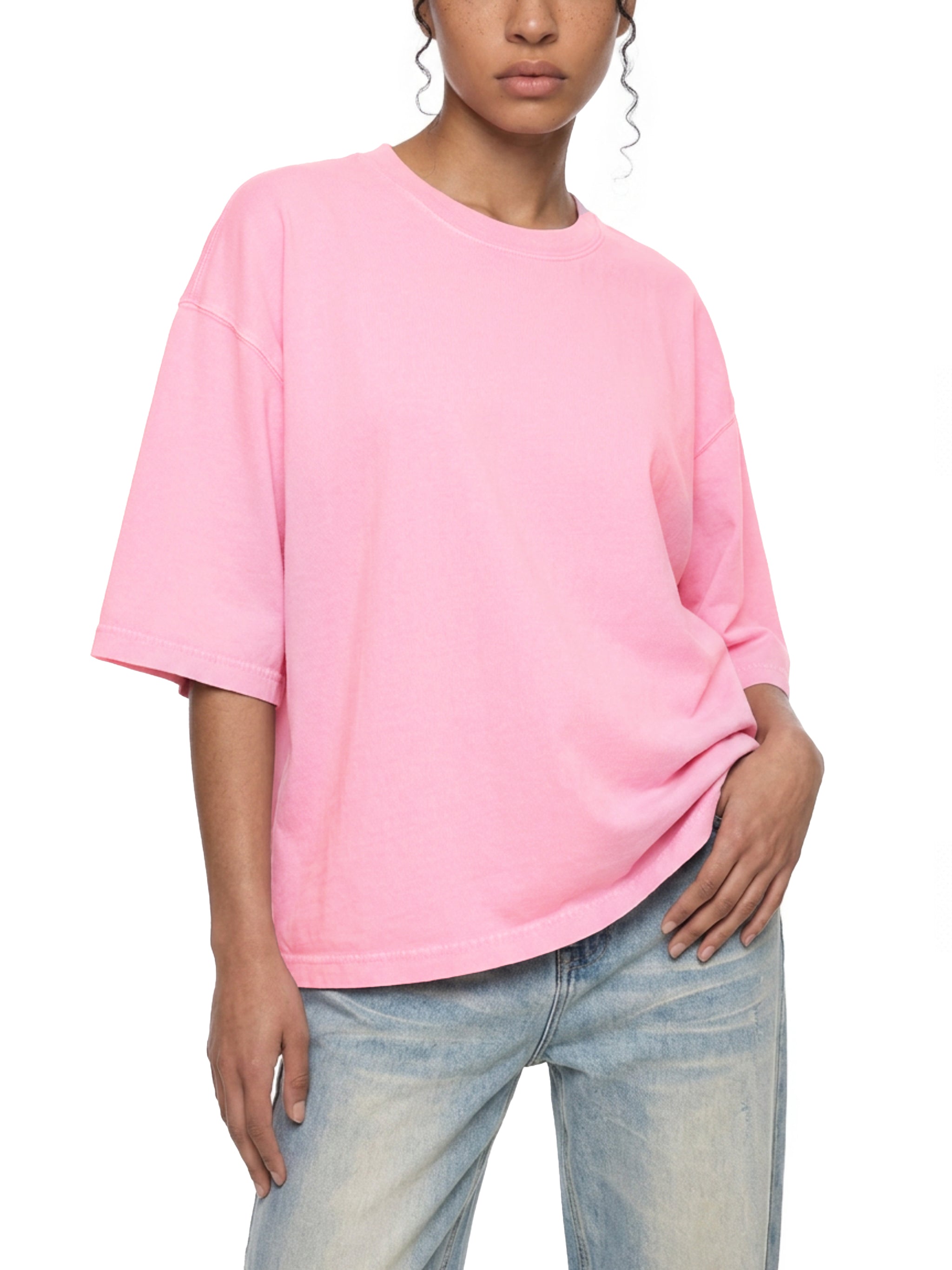 U need Jesus OC Varsity- adult unisex Mineral Wash Boxy Cotton T-Shirt