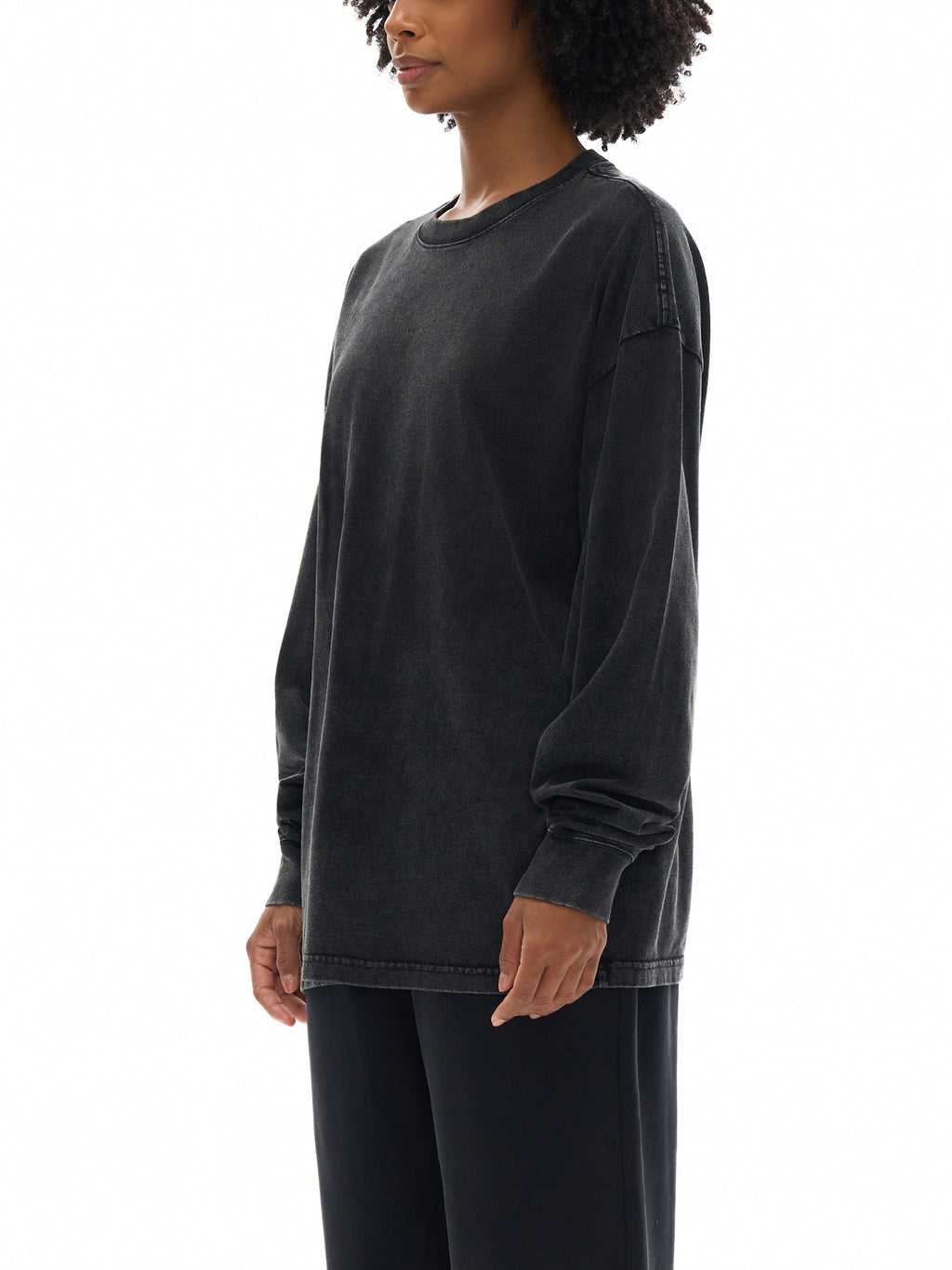 NICU- adult unisex Acid Wash Oversize Long Sleeve T-Shirt