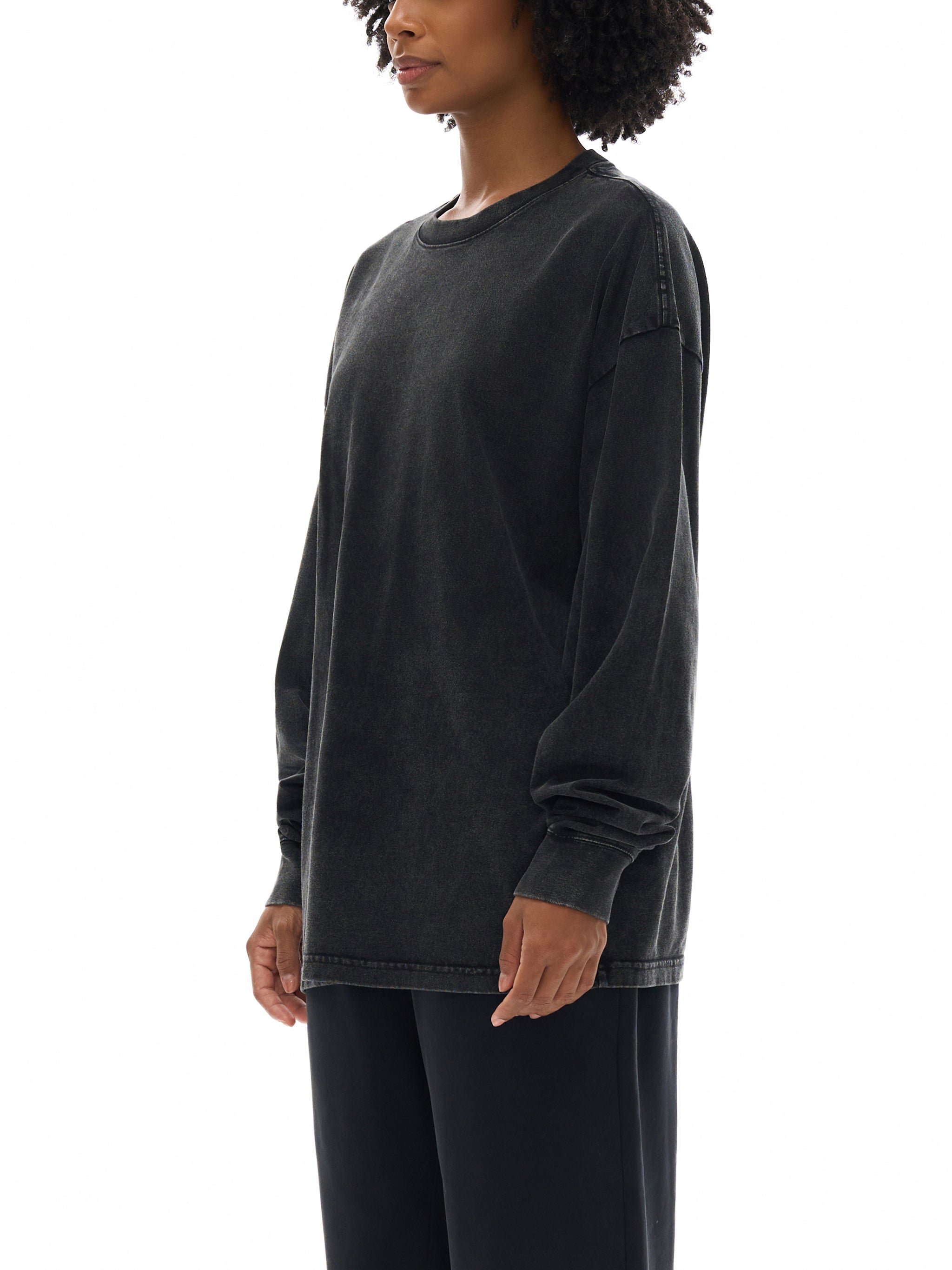 NICU- adult unisex Acid Wash Oversize Long Sleeve T-Shirt