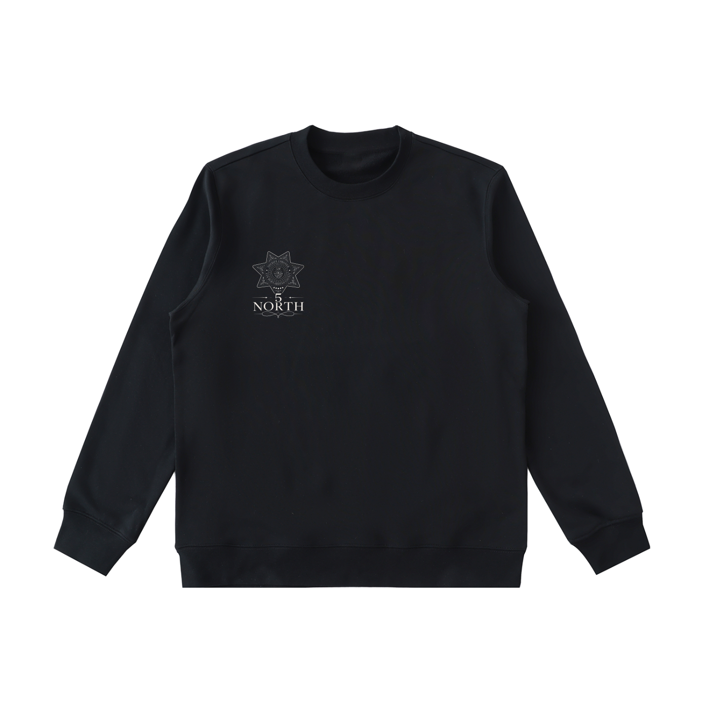 5 north- adult unisex crewneck