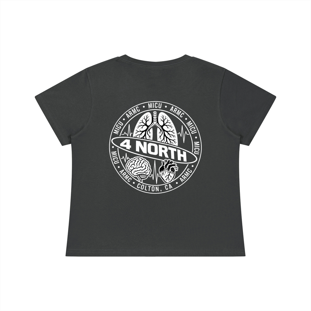4 North white lettering-Women's Quick-Dry Baby T-Shirt