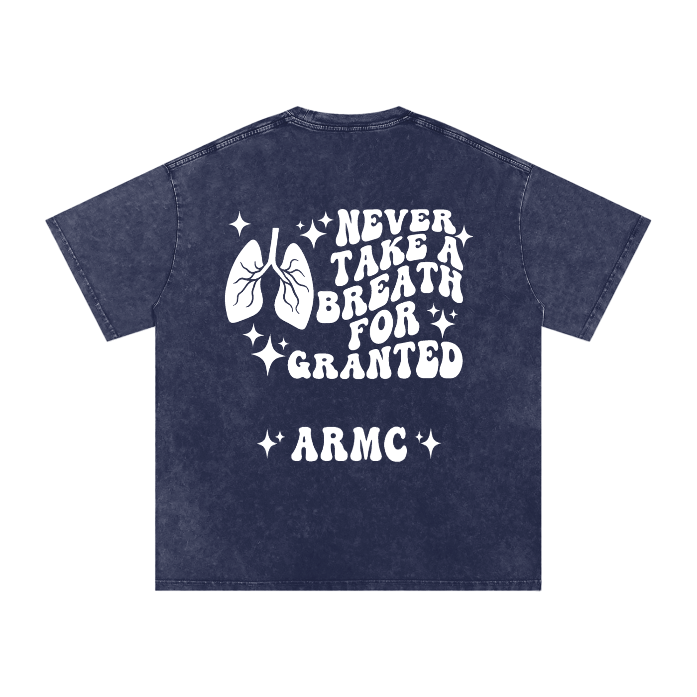 Respiratory Therapy- adult unisex Snow Washed Oversized Cotton T-Shirt