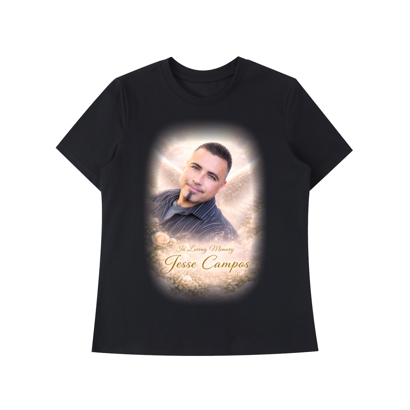 Custom Memorial ‘Jesse’ - adult women essential standard shoulder t-Shirt