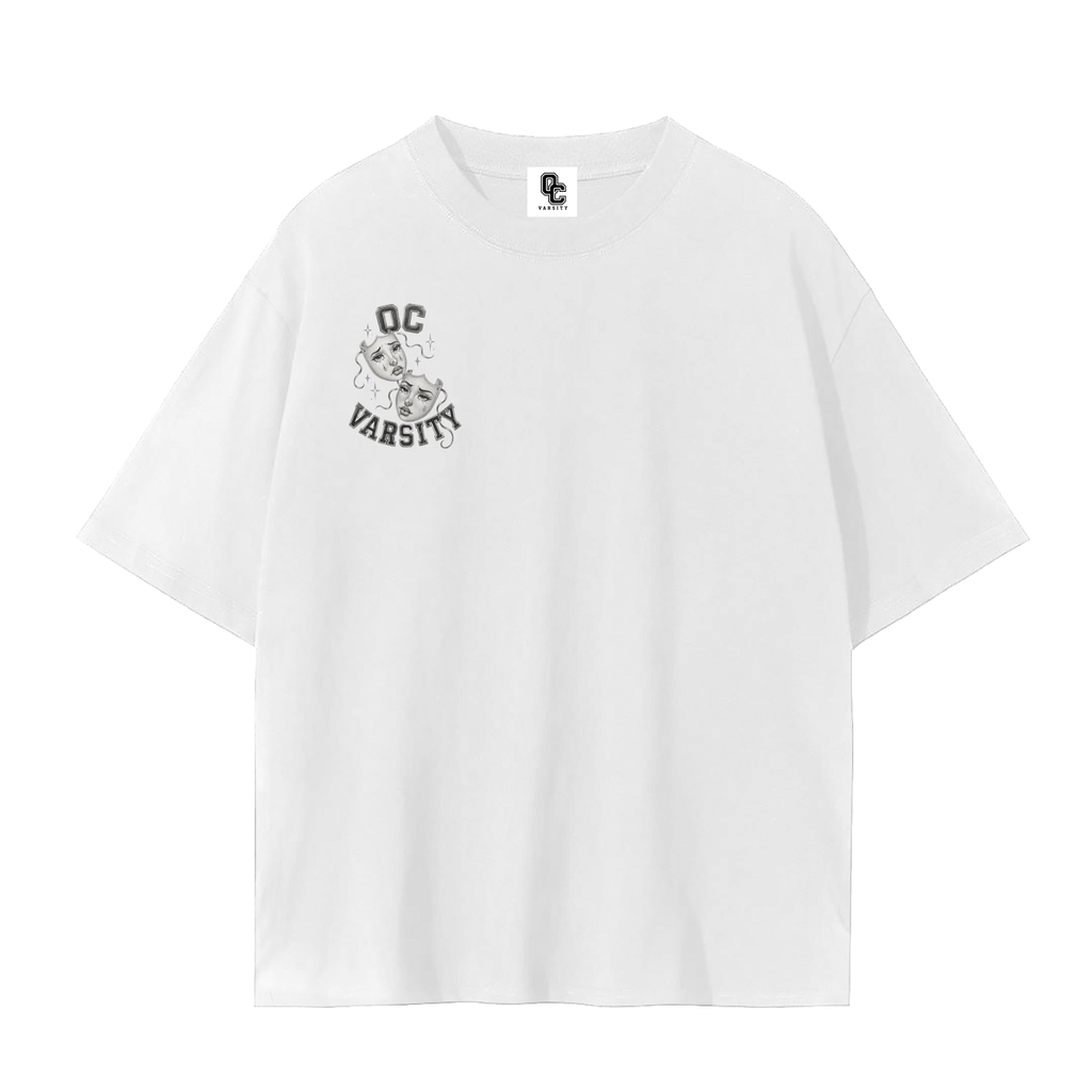 Smile now cry later OC varsity- adult unisex Seamless T-Shirt