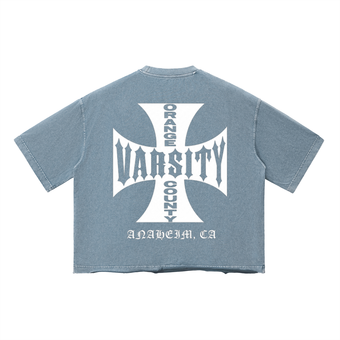 CHOPPERS OC VARSITY- adult unisex Vintage Wash Boxy T-Shirt