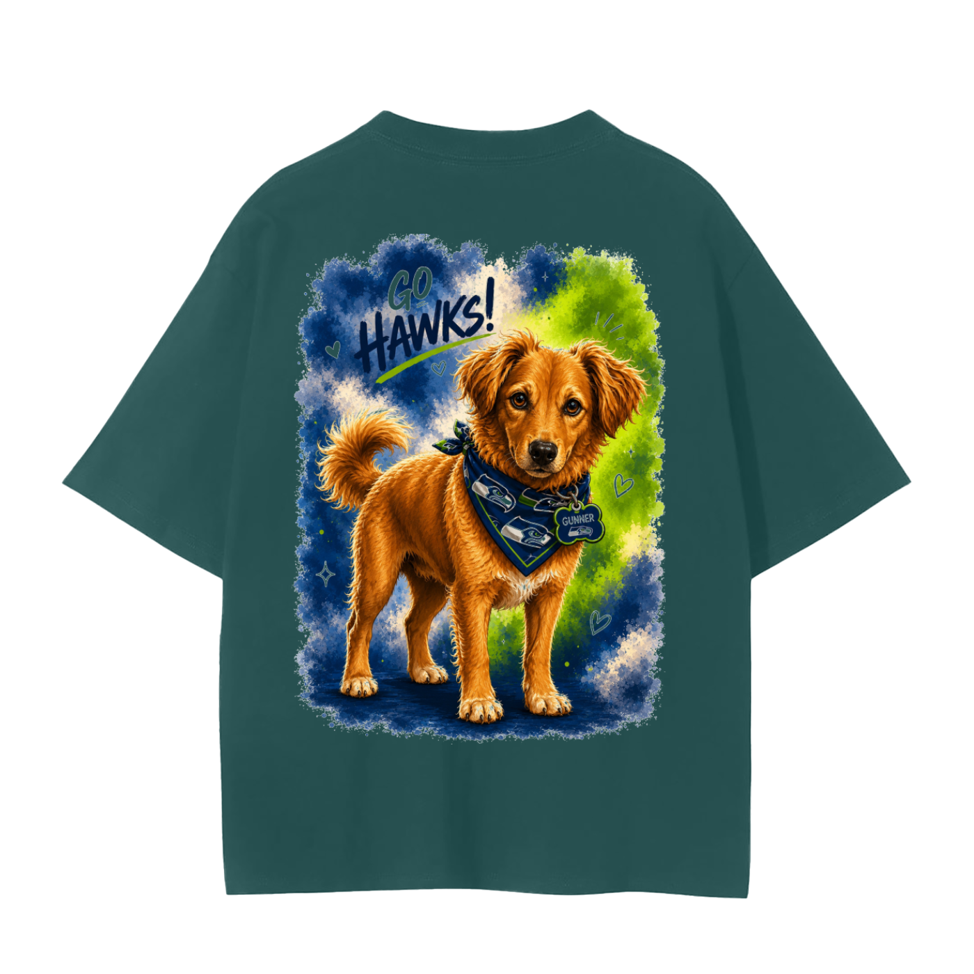 Seahawks Gunner- adult unisex Seamless T-Shirt