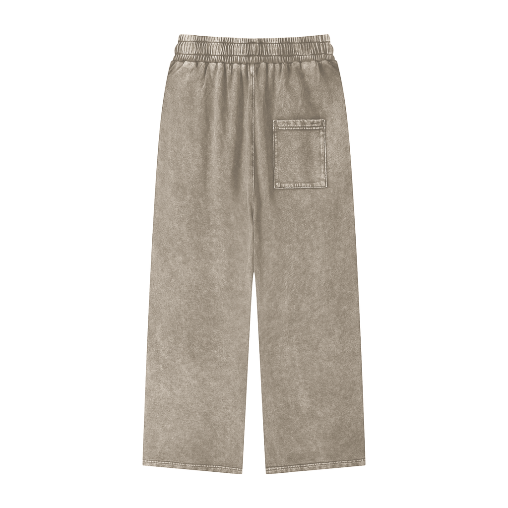 OC Varsity- Snow Washed Straight Leg Pants