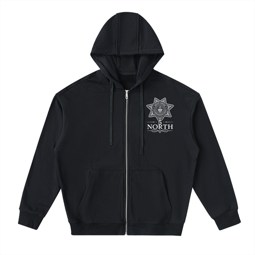 5 North- adult unisex Drop Zip Up Hoodie