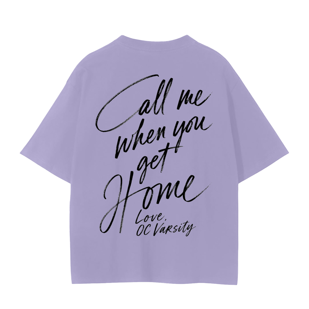 Call me when you get home- adult unisex Seamless T-Shirt