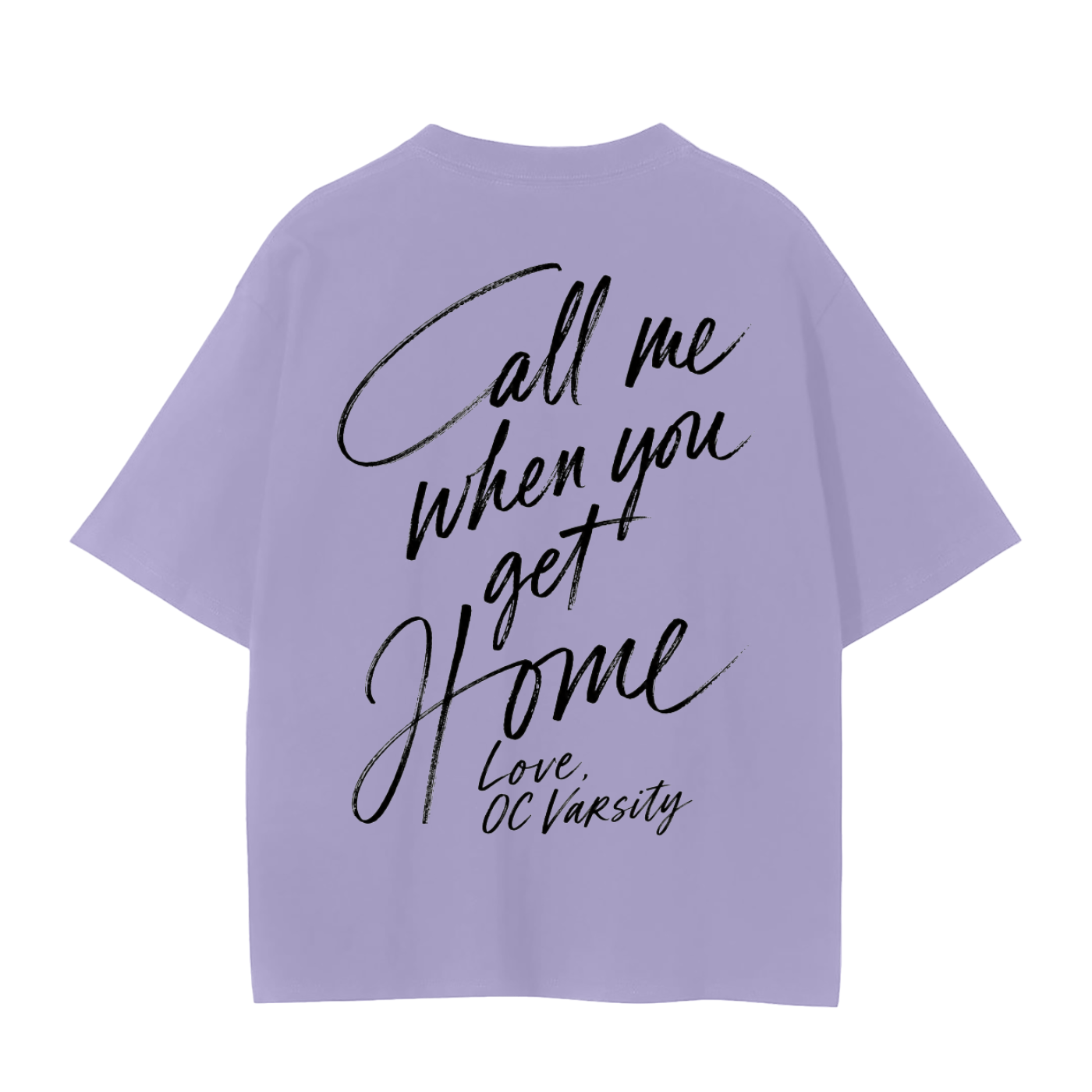 Call me when you get home- adult unisex Seamless T-Shirt