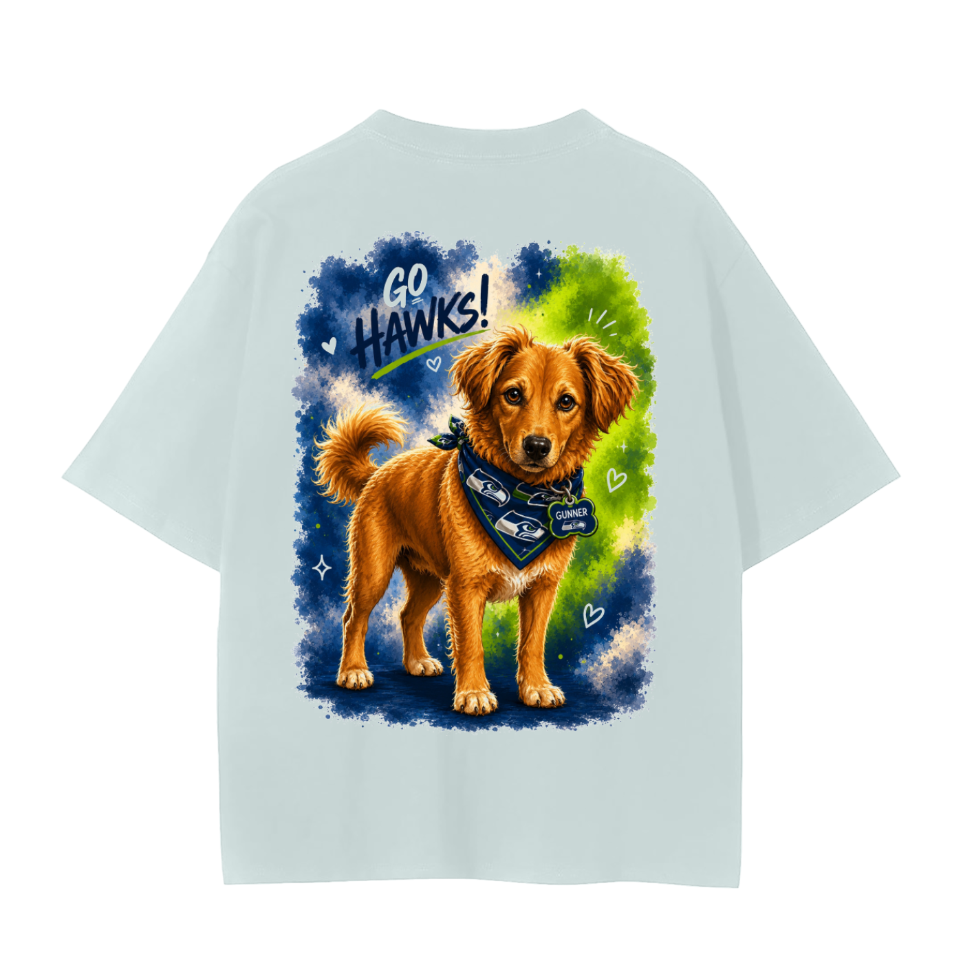 Seahawks Gunner- adult unisex Seamless T-Shirt