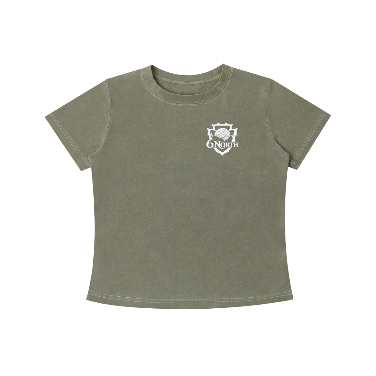 6 North- Vintage Wash Slim Fit T-shirt