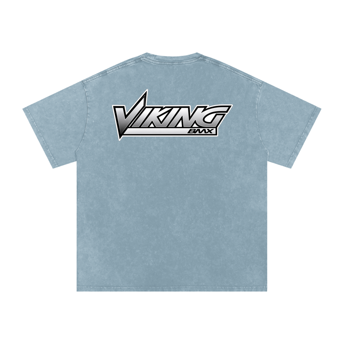 VIKING BMX- adult unisex Snow Washed Oversized Cotton T-Shirt