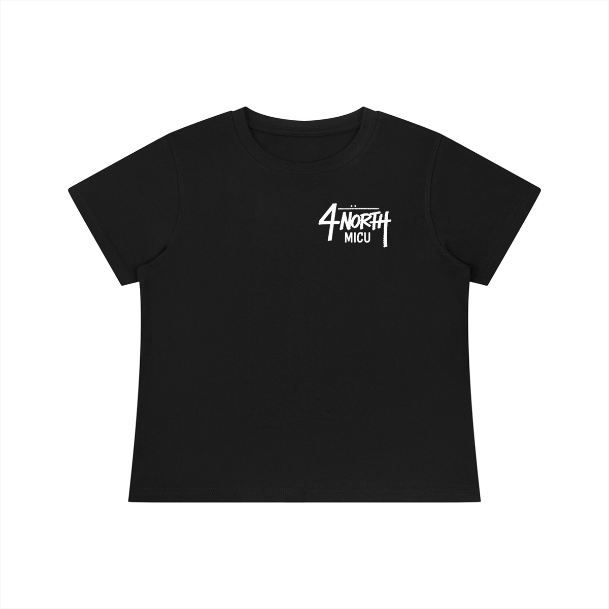 4 North White lettering- Women's Quick-Dry Baby T-Shirt
