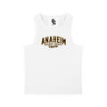 ANAHEIM OC varsity-Snow Washed Tank Top