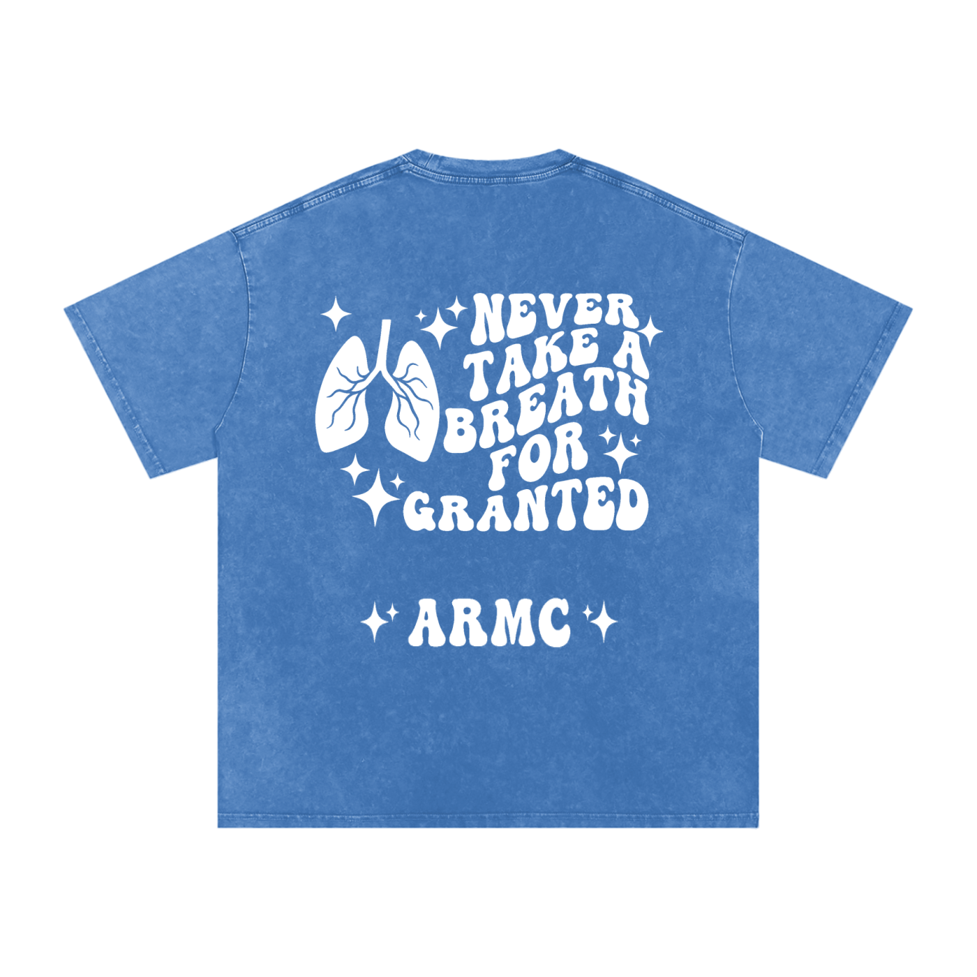 Respiratory Therapy- adult unisex Snow Washed Oversized Cotton T-Shirt