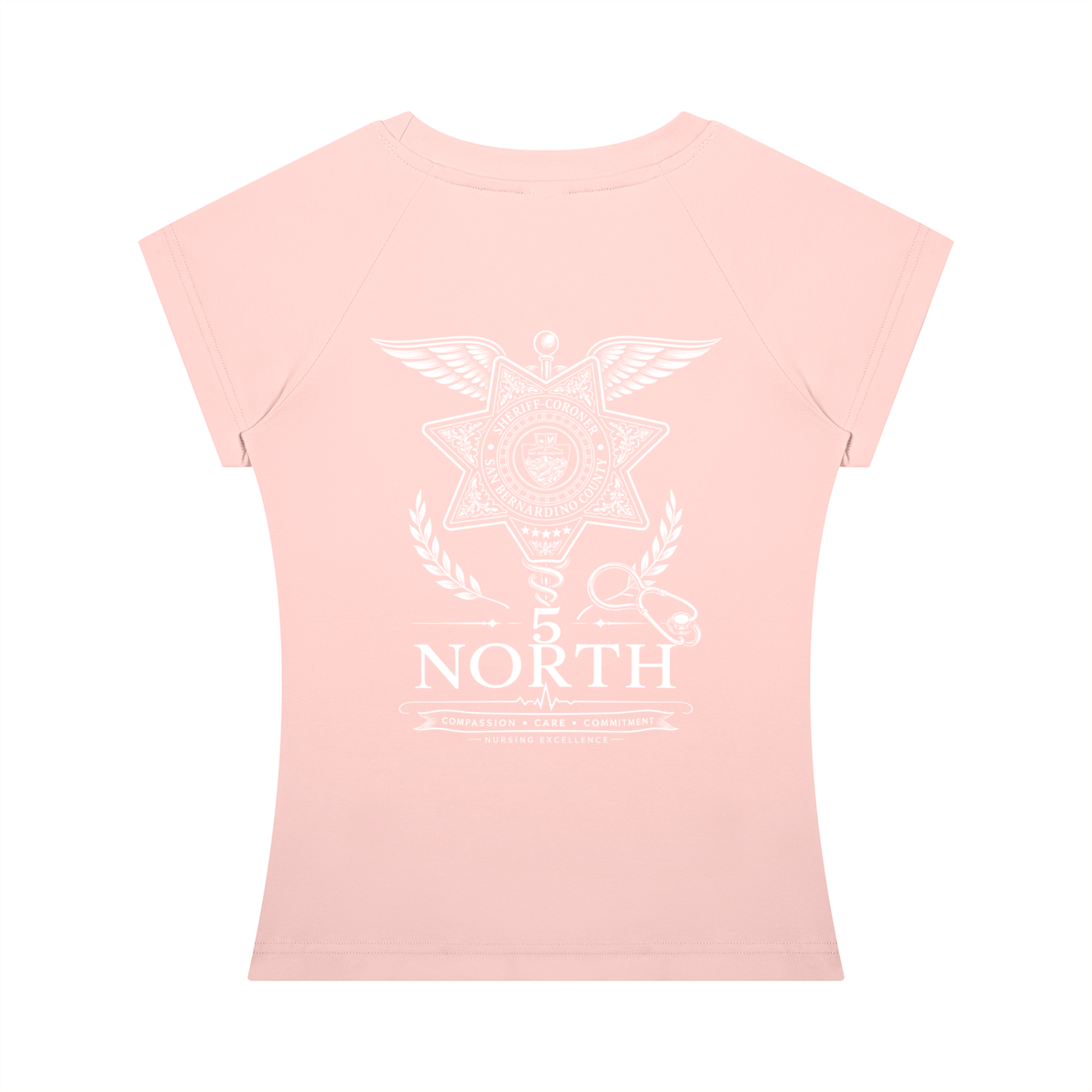 5 North- Women’s Slim Raglan T-Shirt