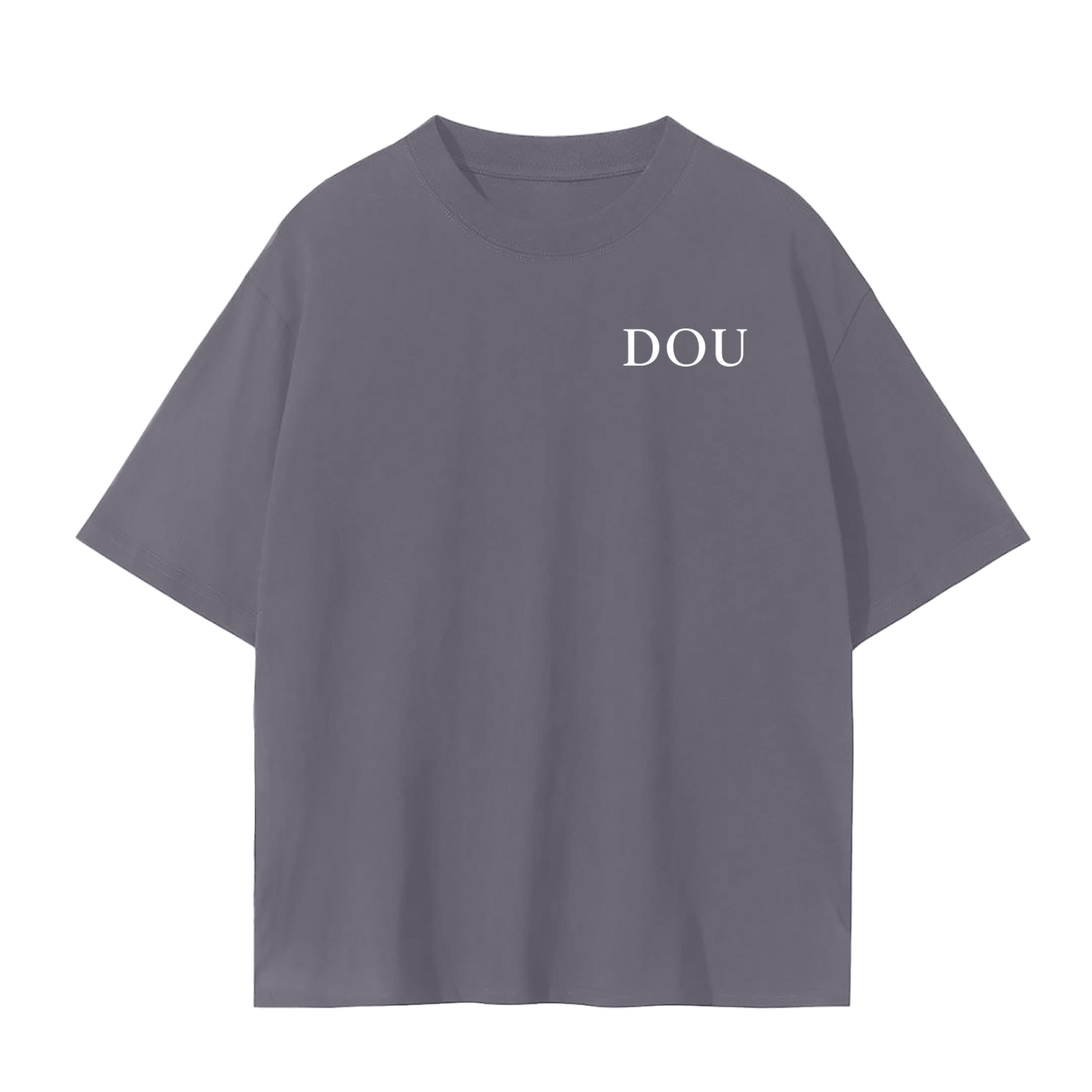 DOU white lettering- adult unisex Seamless T-Shirt