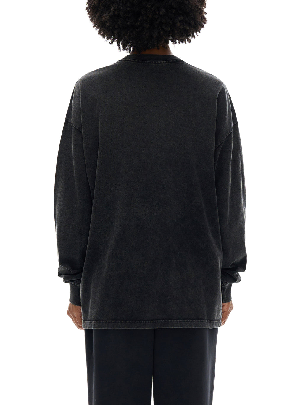 Respiratory Therapy- adult unisex Acid Wash Oversize Long Sleeve T-Shirt